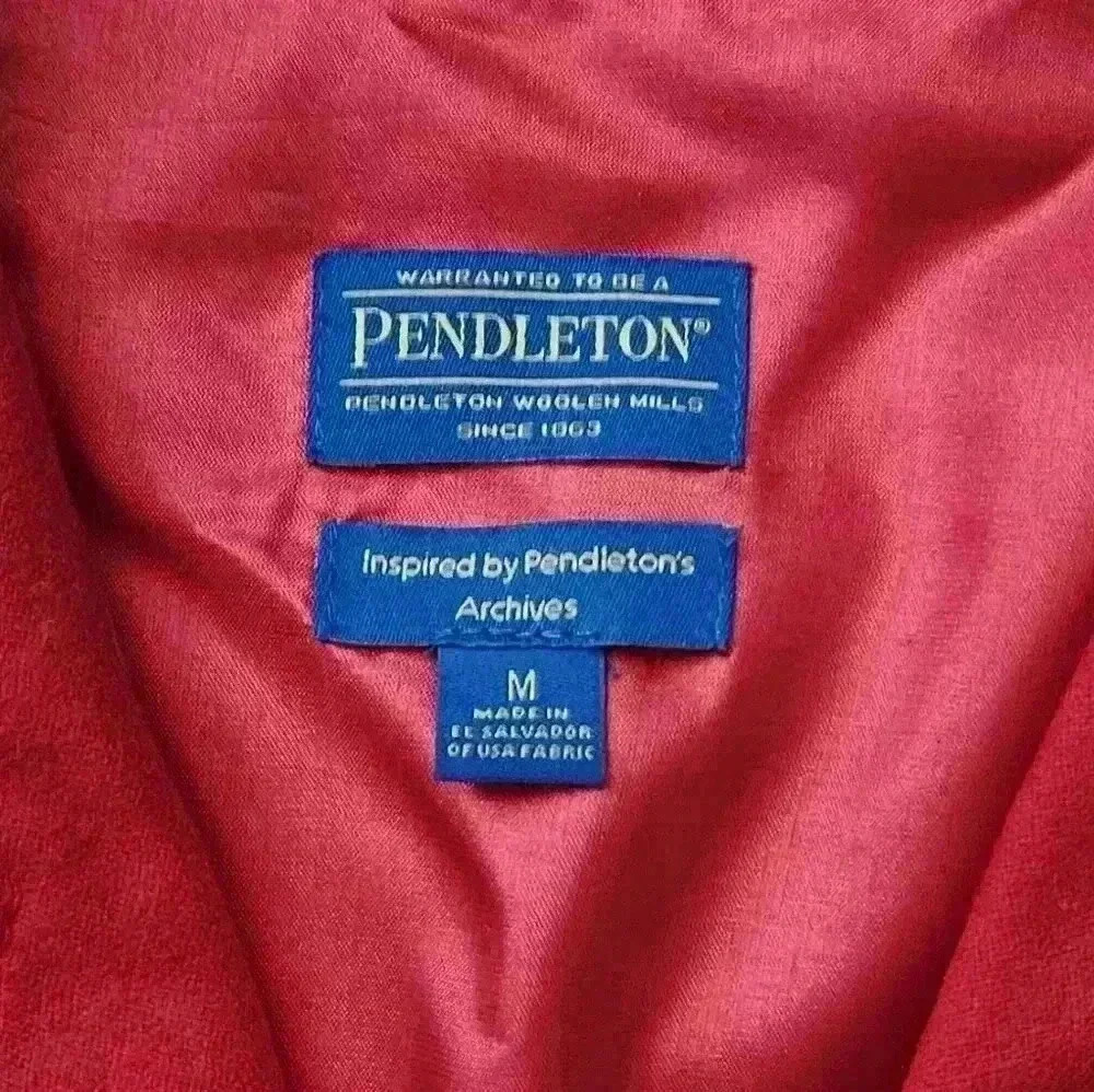 Vintage Pendleton Wool Buttoned Blazer - Picture 6 of 6